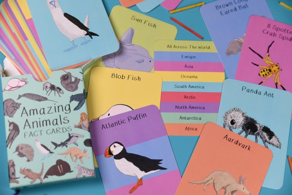 Amazing Animals Fact Cards Set 1