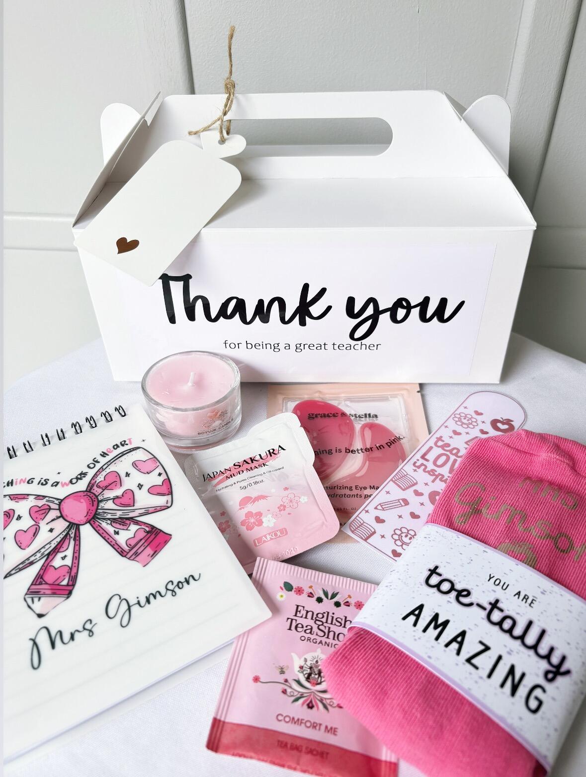 Teachers Gift, Thank You Gift Box for Teacher, End of Year Gift for ...