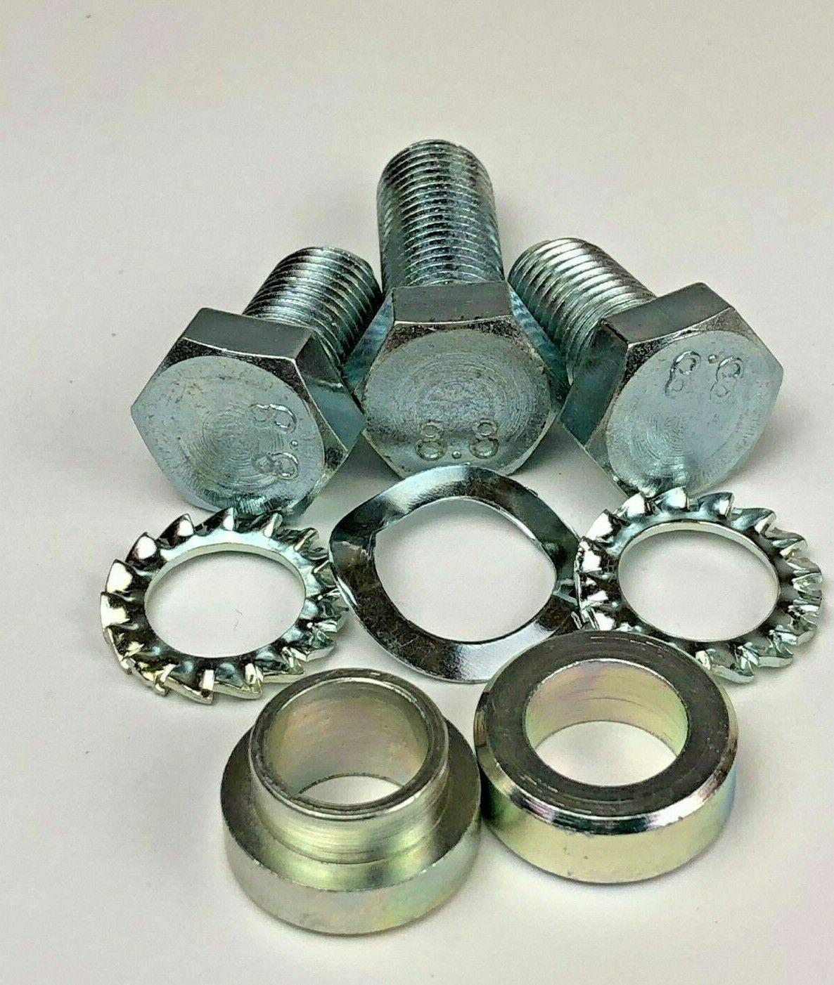 thumbnail image 2 of Grayston Engineering Seat Belt Mounting Plates Kit - 7/16 Fittings, Nuts, Bolts, Washers (2 Pair) 2 of 5