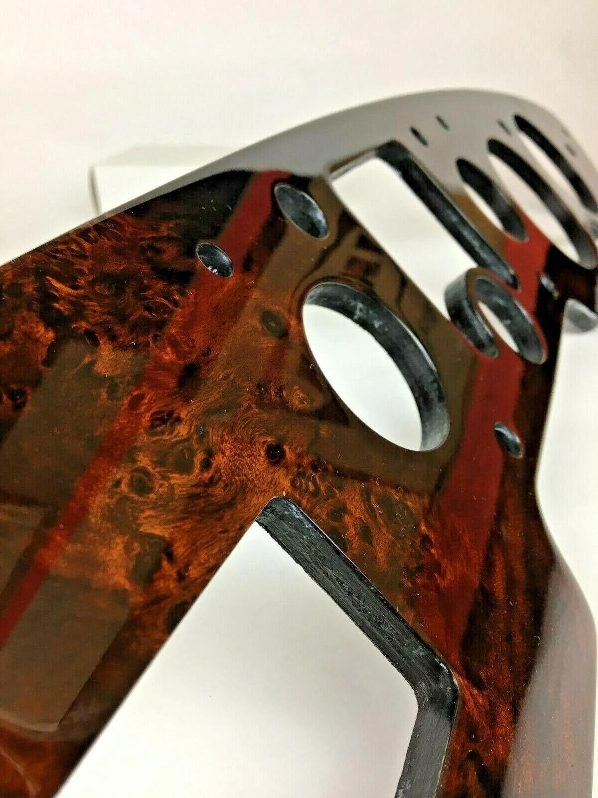 MGA Dashboard Collection - Premium Fascia Panels in Burr Walnut, Carbon Fibre, Aluminium and Black finishes for 1955-1962 MGA Models - RHD & LHD Configurations Available
