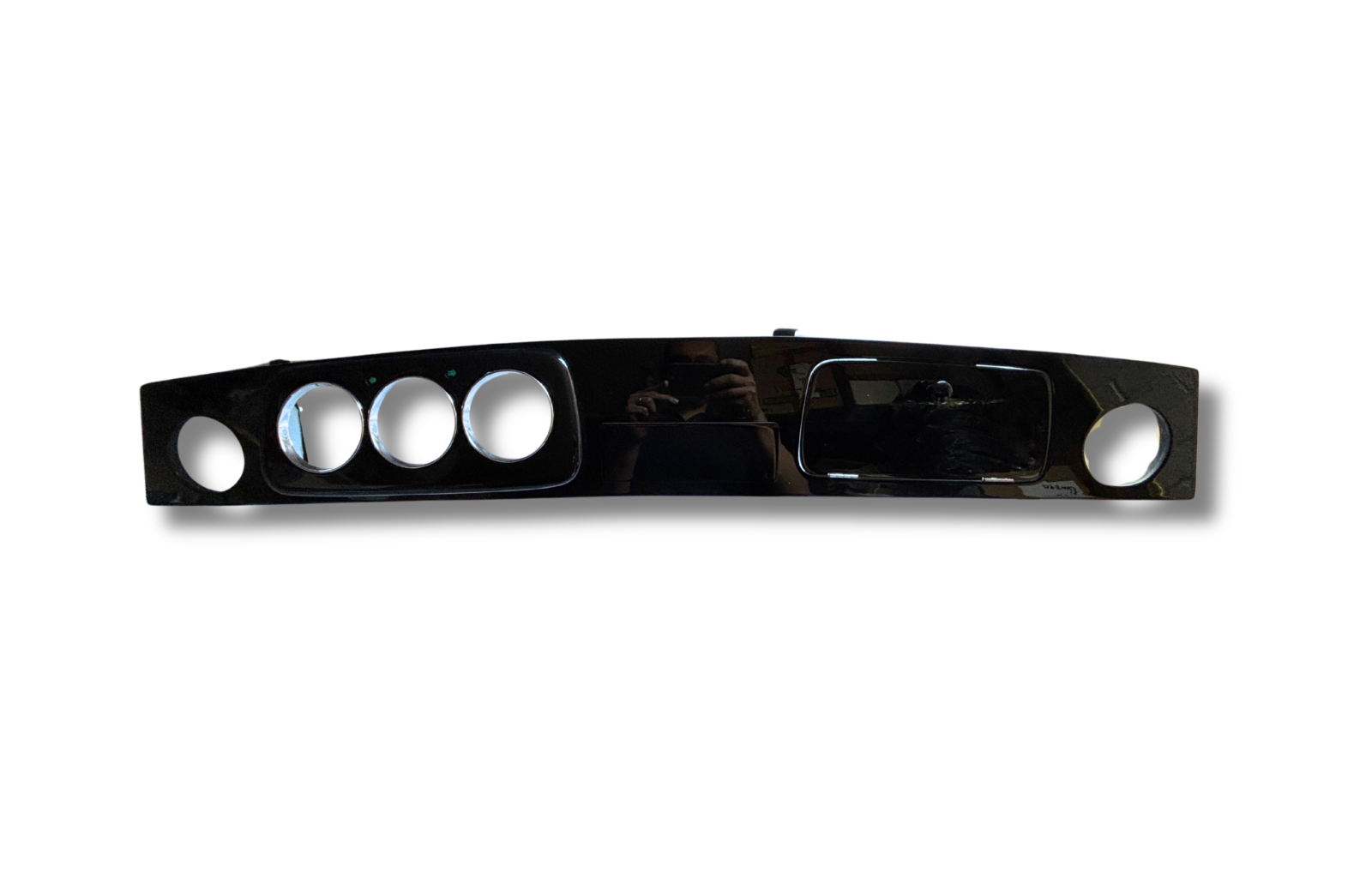 Dashboard for Austin Rover Mini , Piano Black Classic Dash, LHD 3 Clock ...