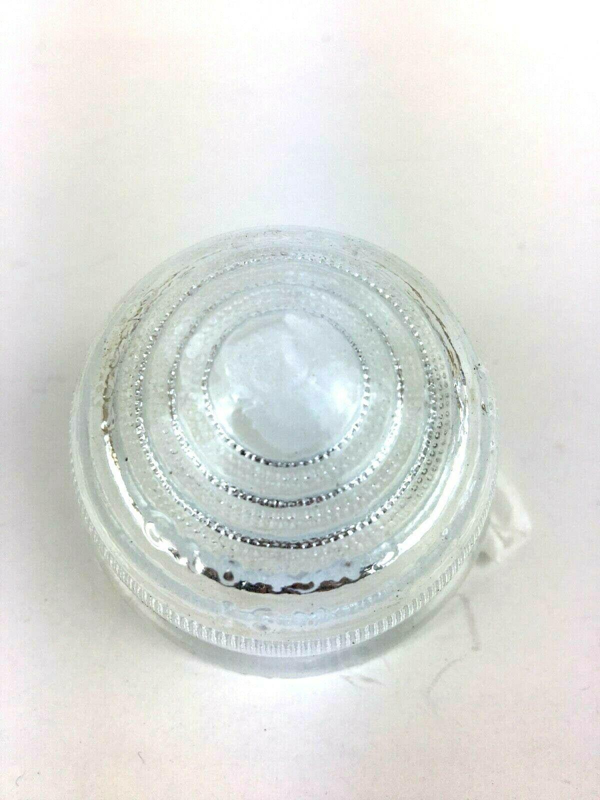 Clear White Glass Lens