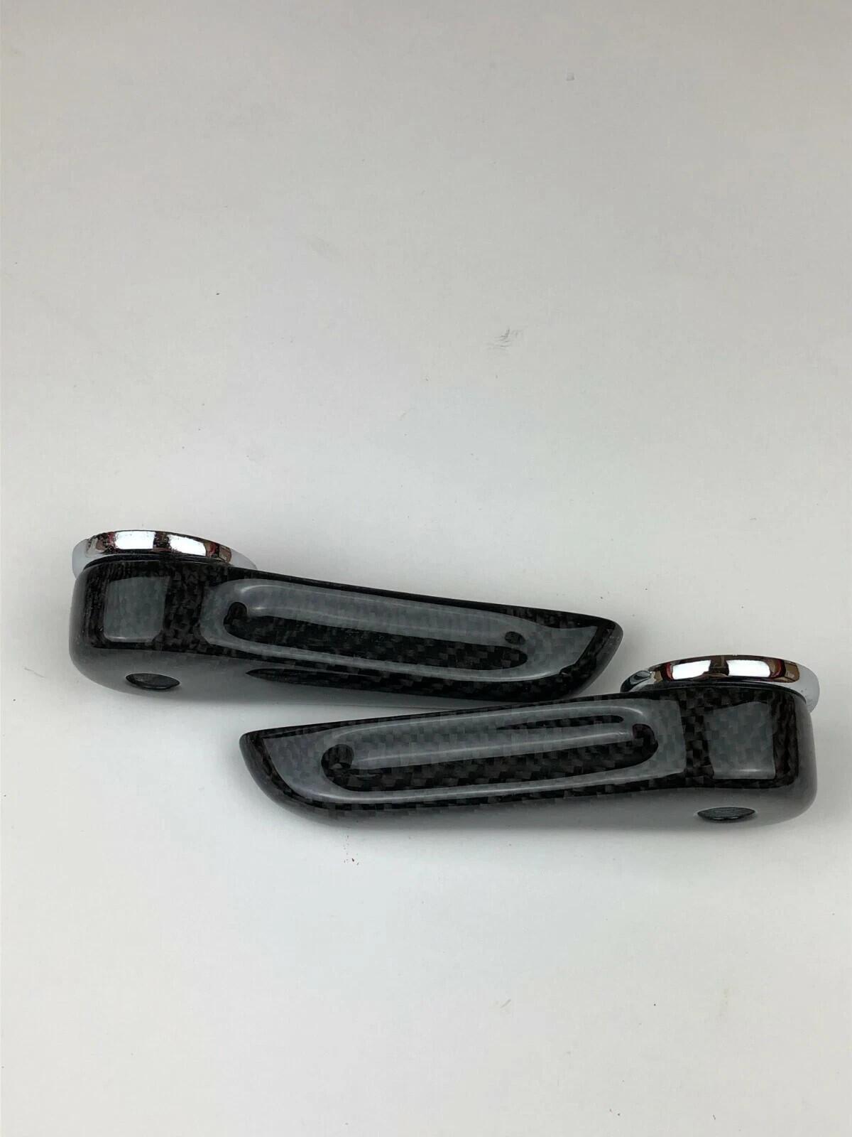 Door Open Handle Set Carbon Fibre Finish for Classic Mini Door Open Handles