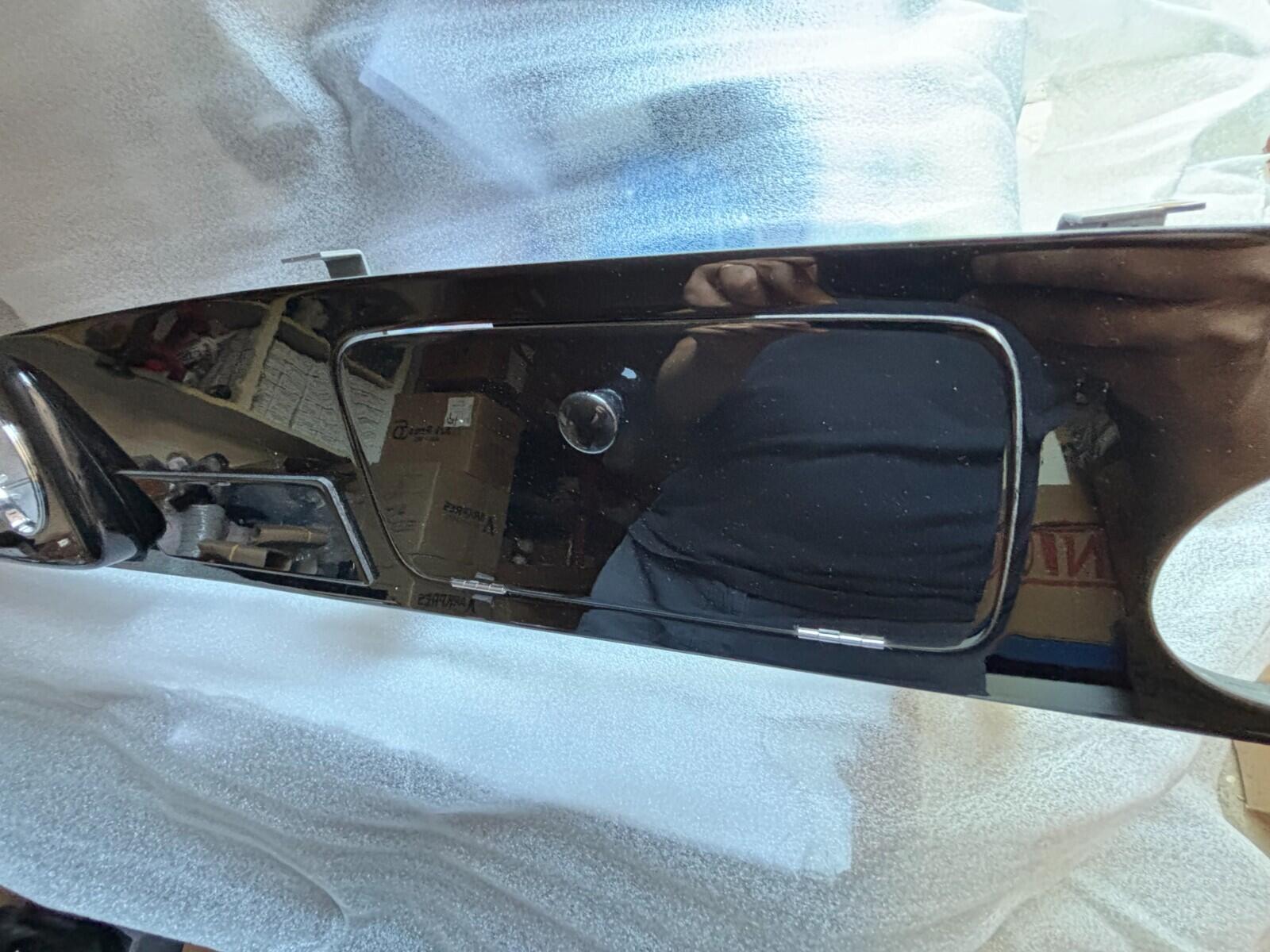Dashboard for Austin Rover Mini , Piano Black Classic Dash, LHD 3 Clock ...