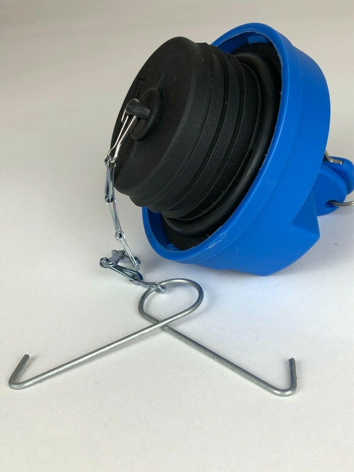 Blue Tank Cap Lock