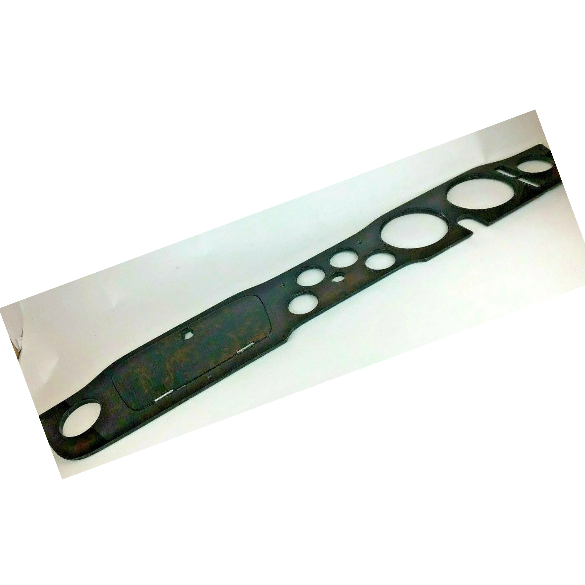 Alt Tag: Triumph TR5 & Early TR6 Dashboard Fascia Panel (Up to 1973) - Premium handmade dashboard in Burr Walnut, Elm, Carbon or Black finish - Available in RHD & LHD - Direct-fit replacement panel