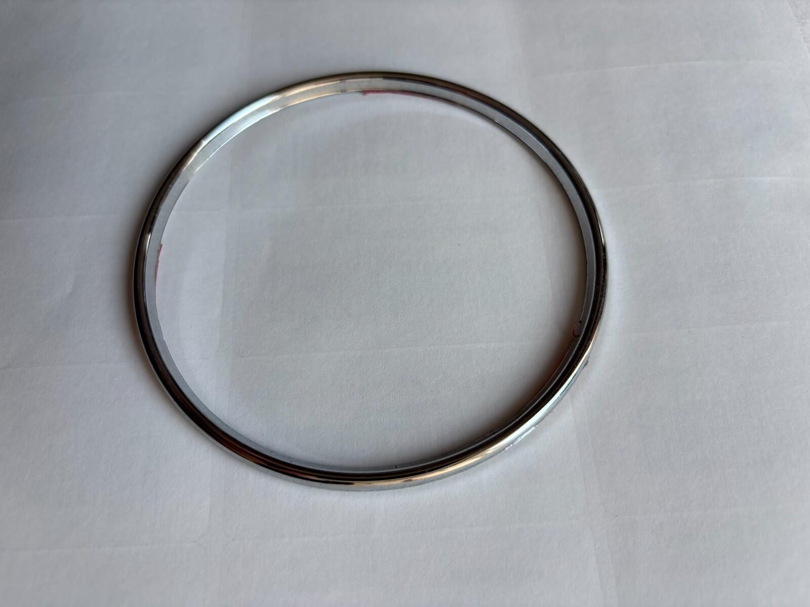 Binnacle Bezel for MPI Austin Rover Mini Dashboard Clock Cluster Chrome ...