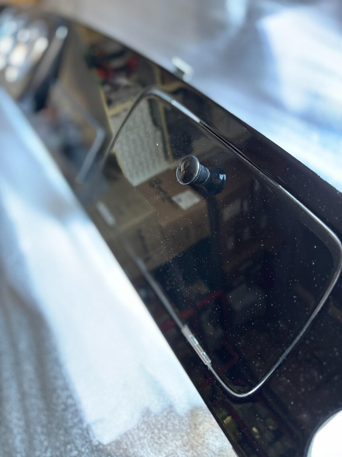 Dashboard for Austin Rover Mini , Piano Black Classic Dash, LHD 3 Clock ...
