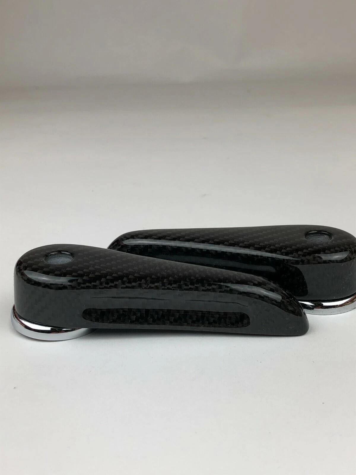 Door Open Handle Set Carbon Fibre Finish for Classic Mini Door Open Handles