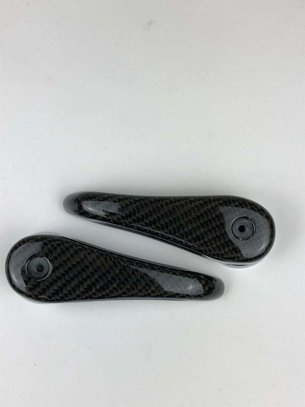 Door Open Handle Set Carbon Fibre Finish for Classic Mini Door Open Handles