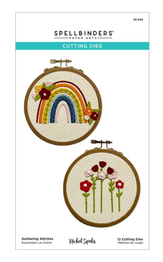 Troqueles De Corte De Calabaza De Halloween Y Motivos De Otoño - Spellbinders S4-1357 De La Colección Nichol's Needlework, Diseños Para Manualidades Y Scrapbooking