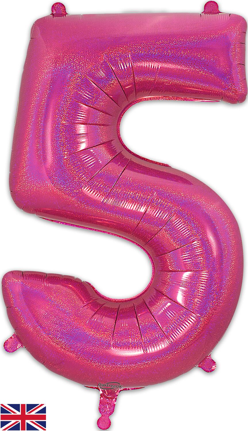 18 in Oaktree Birthday Glitterball Balloon 228380
