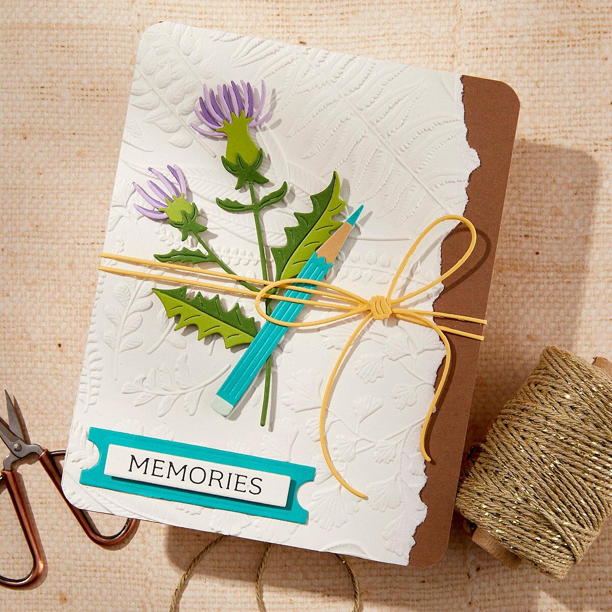 Spellbinders - Field Notes 3D Embossing Folder from the Field Notes ...