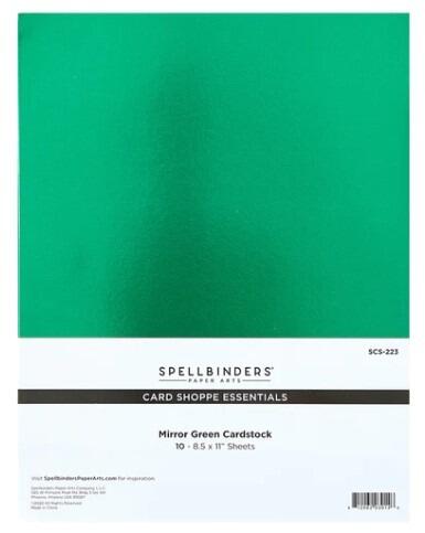 Spellbinders Color Essentials Cardstock 8.5X11 10/Pkg-Mirror