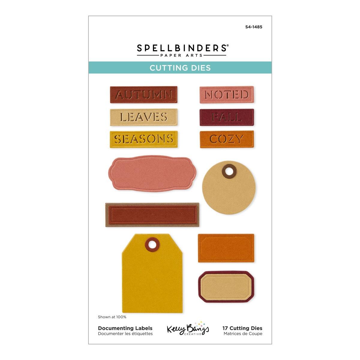 Spellbinders - Documenting Labels Etched Dies from the Autumn Archives ...
