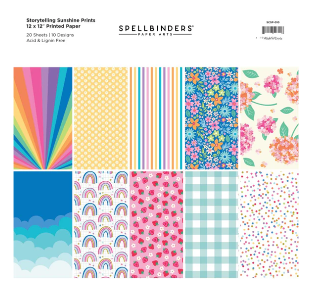 Spellbinders Lp Spellbinders- Storytelling Sunshine Prints from the Storytelling by ...