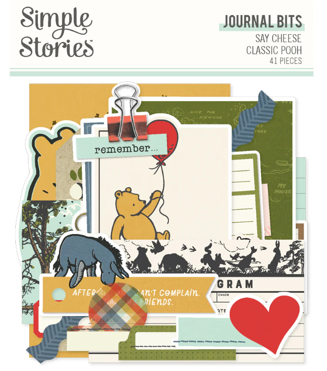 Spellbinders - Say Cheese Classic Pooh Die Bundle in Collaboration with