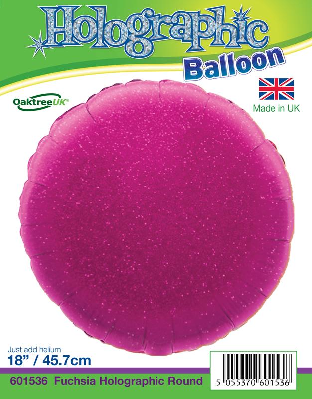 Palloncino Foil Olografico Rosa Oaktree UK 18'' – Scritta “Felice 5° Compleanno” Per Decorazioni Festa