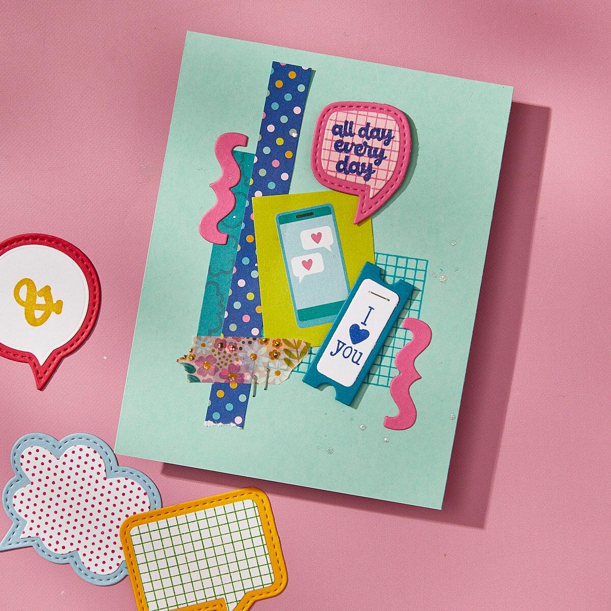 Spellbinders - Punctuation & Icons Etched Dies from the Just Sayin ...