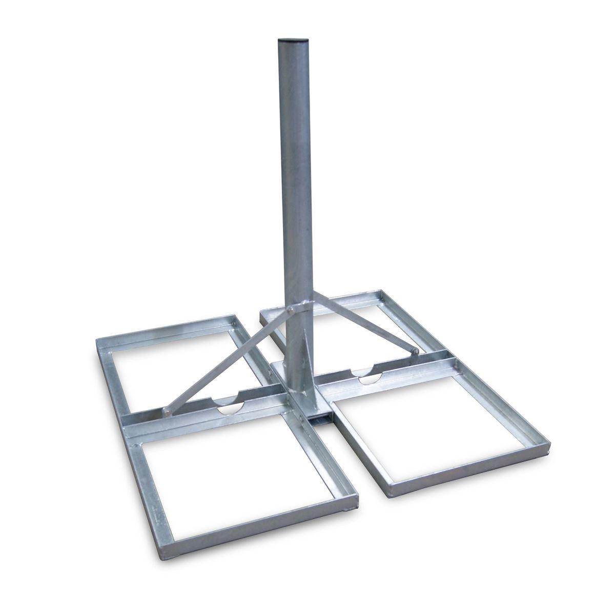 Non-Piercing Roof Mount with 2" Pole