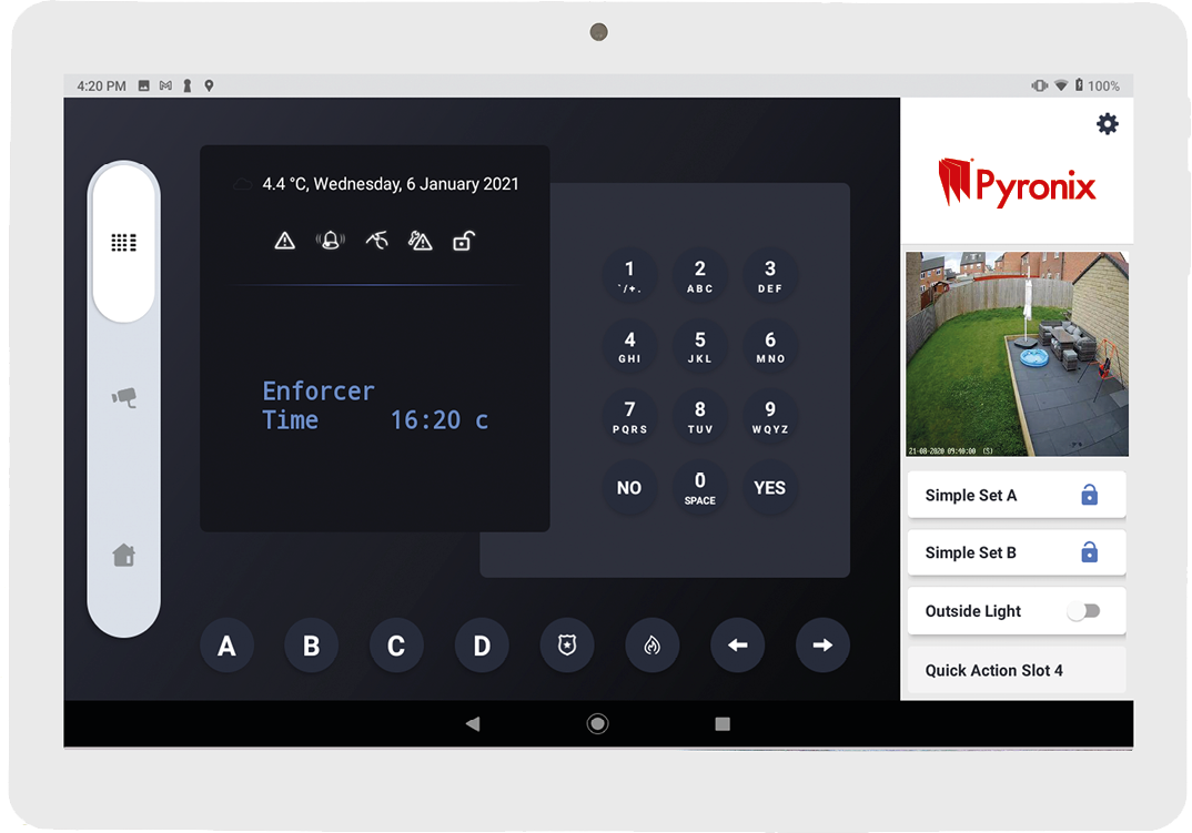 Pyronix - Android Tablet