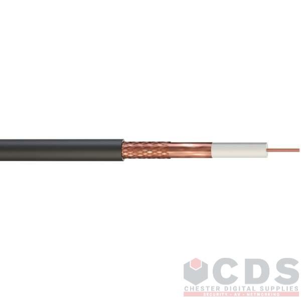 Premium CT100 LSZH Coax Cable Per Meter Black