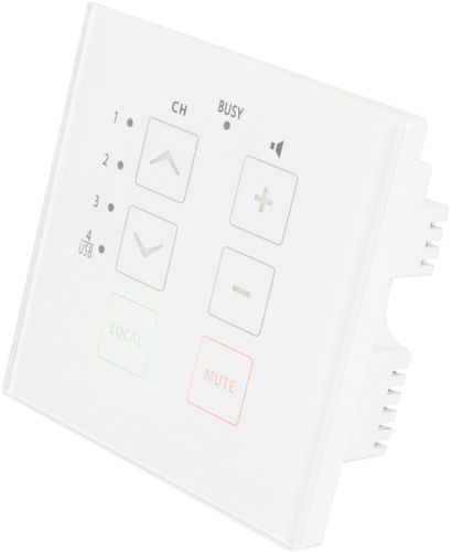 Adastra RZ45 Touch Remote Wall Plate – Audio Matrix Control Panel 953.050UK