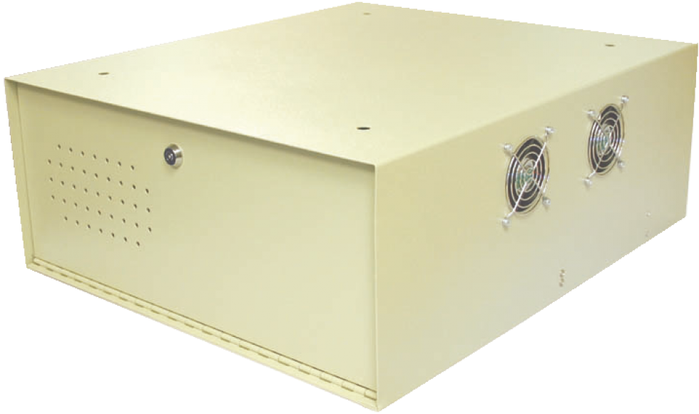 Large Lockable Recorder Enclosure with fan