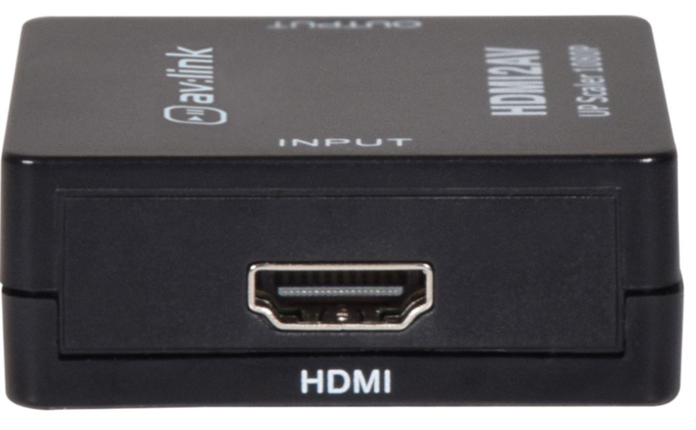 AV:LINK - HDMI TO COMPOSITE RCA AV CONVERTER - 128.512UK