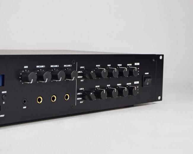 Adastra V-122 Mixer-Amplifier 2x120W 100V with DAB+/FM/USB/SD/BT