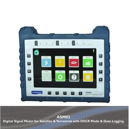 Digital terrestrial & satellite meter with dSCR & data logging
