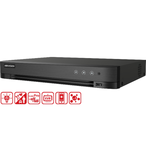 Hikvision iDS-7208HQHI-M1/XT 8-Ch AcuSense DVR | Facial Recognition & Perimeter Protection