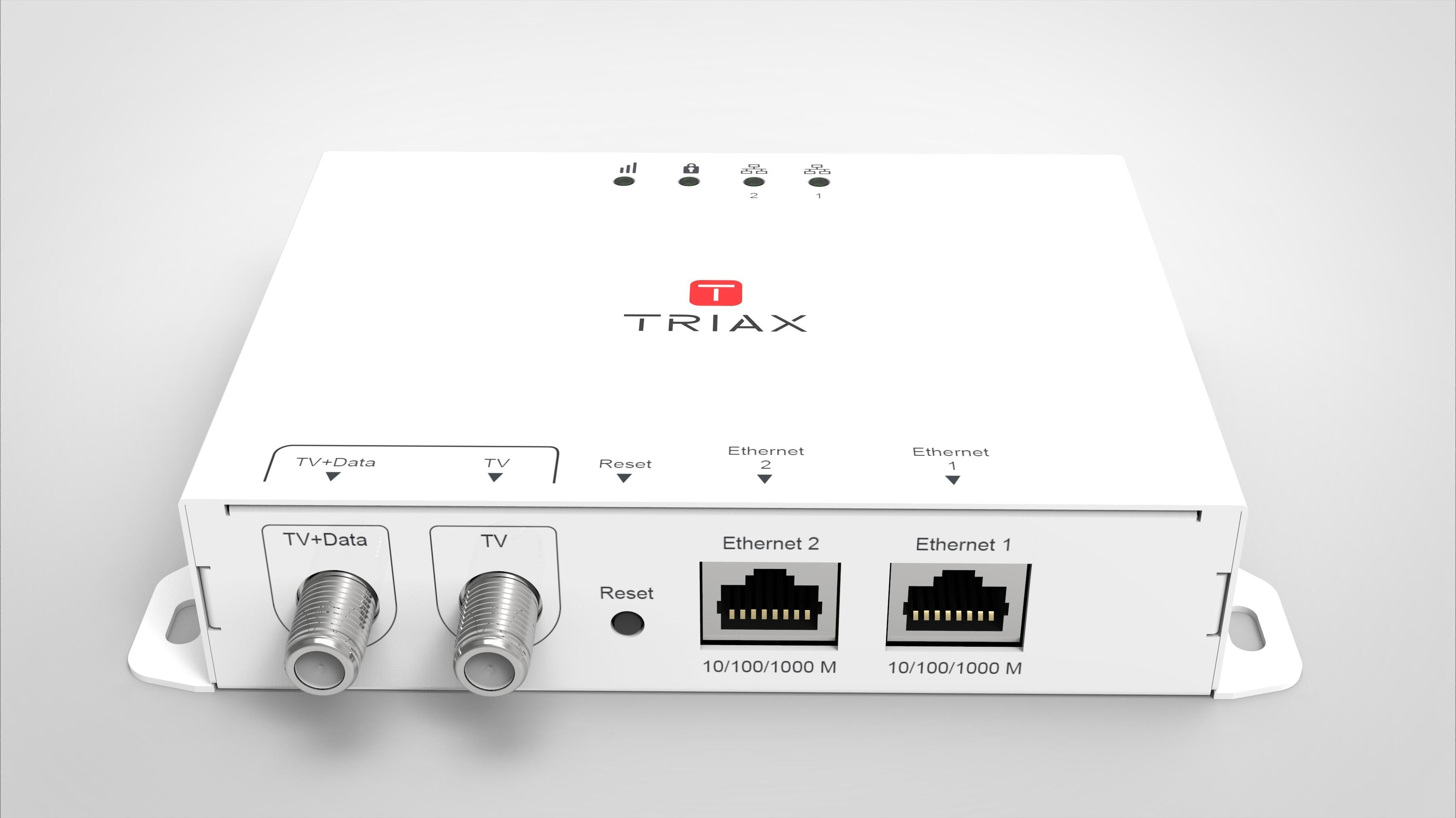 TRIAX Ethernet over Coax Gigabit Kit 310500