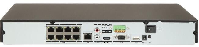 Hikvision DS-7608NXI-K2/8P 8-ch PoE 1U K Series AcuSense 4K NVR