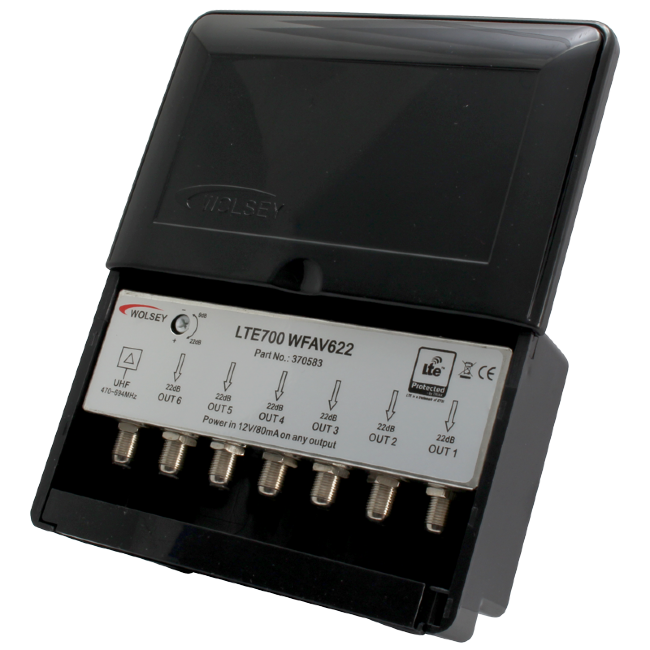 Wolsey LTE 700 WFAV 622 - 1 Input - 6 Output || 370583