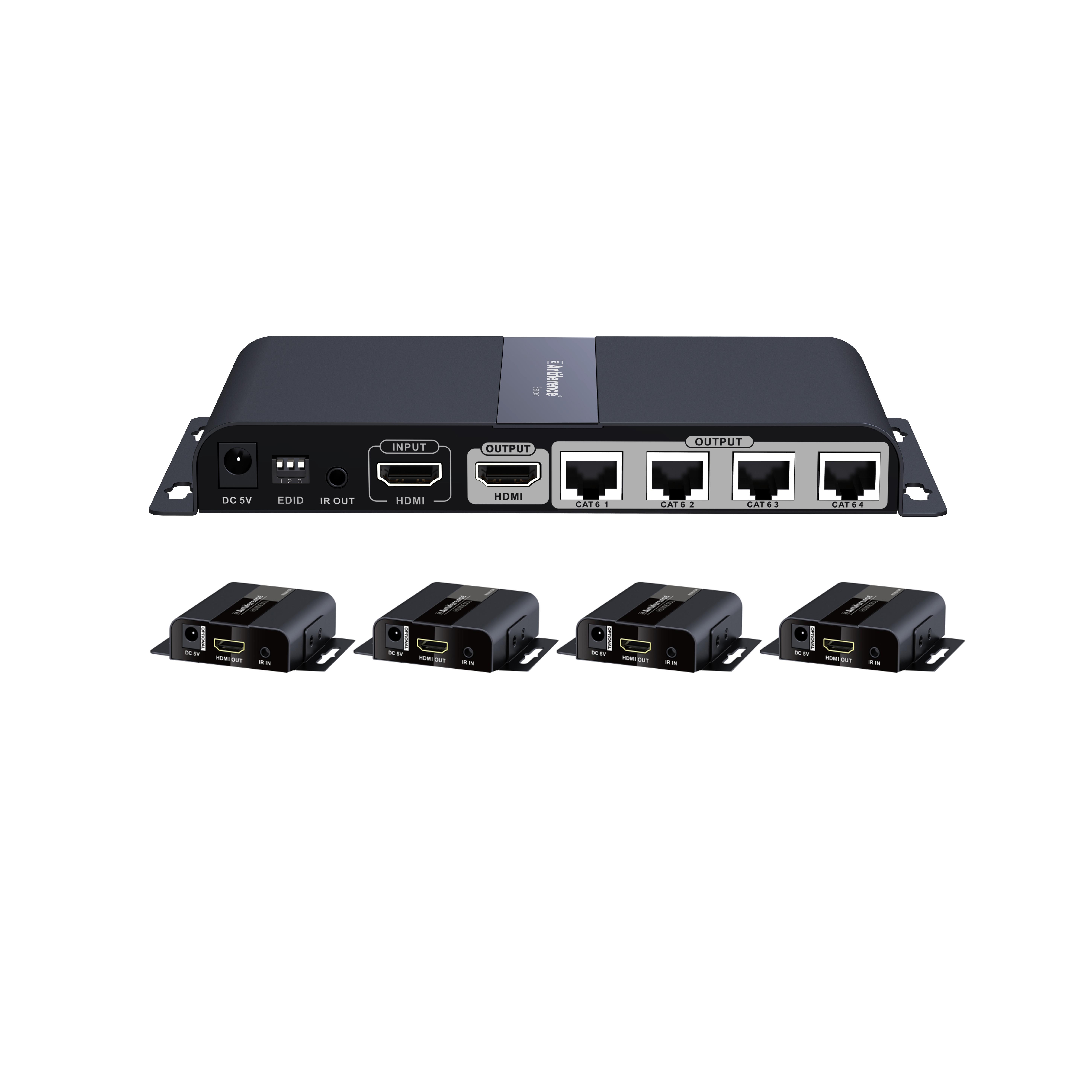 2 Way HDMI Splitter 3D Ready with IR Extension