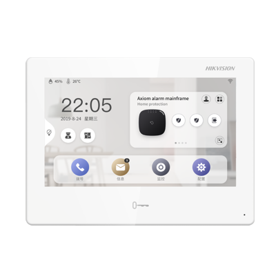Hikvision DS-KH9310-WTE1 - 7" Android Video Intercom Indoor Station