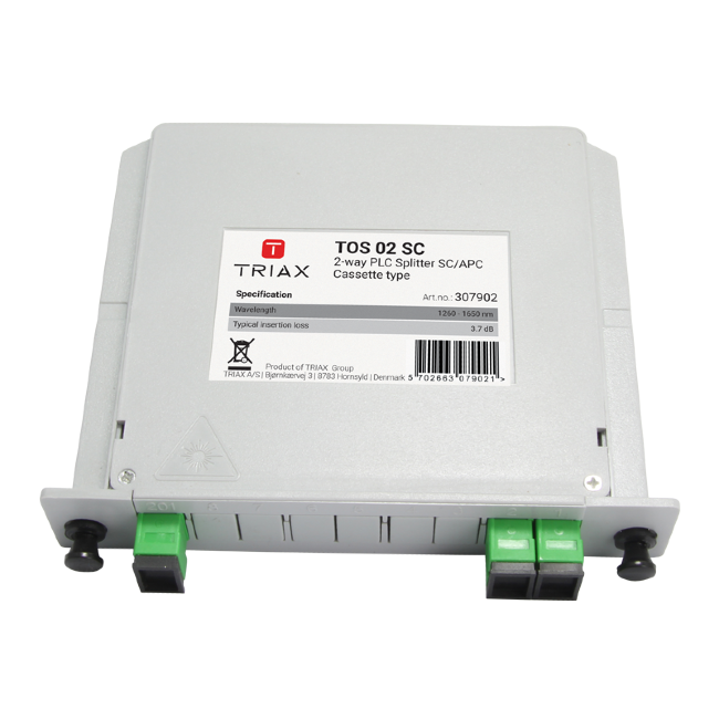 Triax TOS PLC Splitter SC/APC