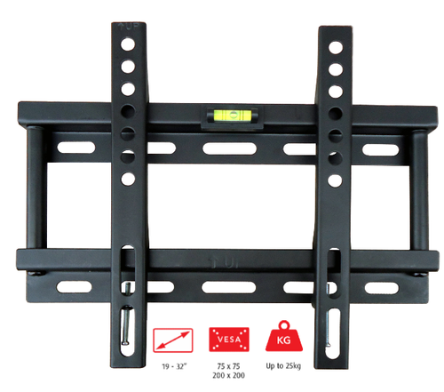 OMP M7414 - Fixed small tv wall mount - 19" to 32" Chester digital supplies