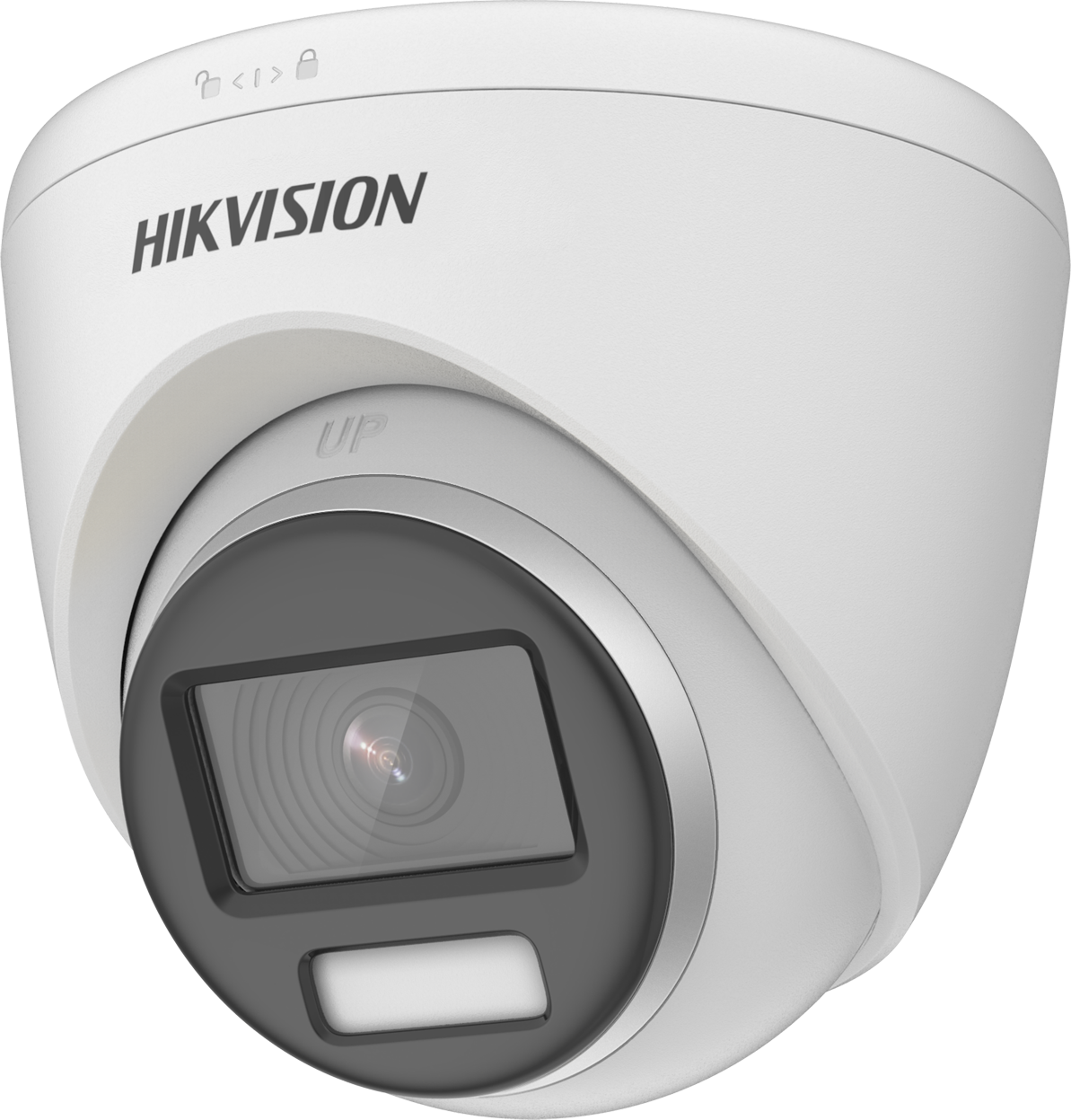 Hikvision DS-2CE72KF0T-FS-2.8MM - 3K fixed lens ColorVu turret camera with audio
