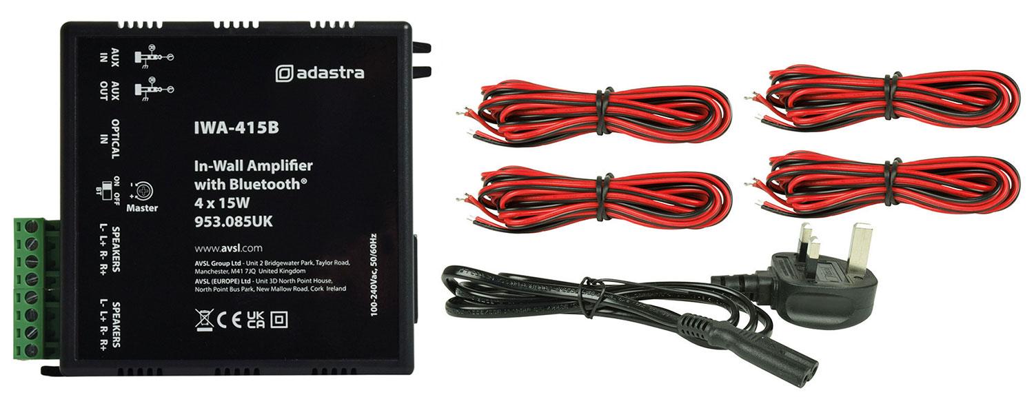 Adastra In-Wall Amplifier with Bluetooth