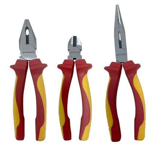 Jefferson 3 Piece VDE Plier Combination Pliers