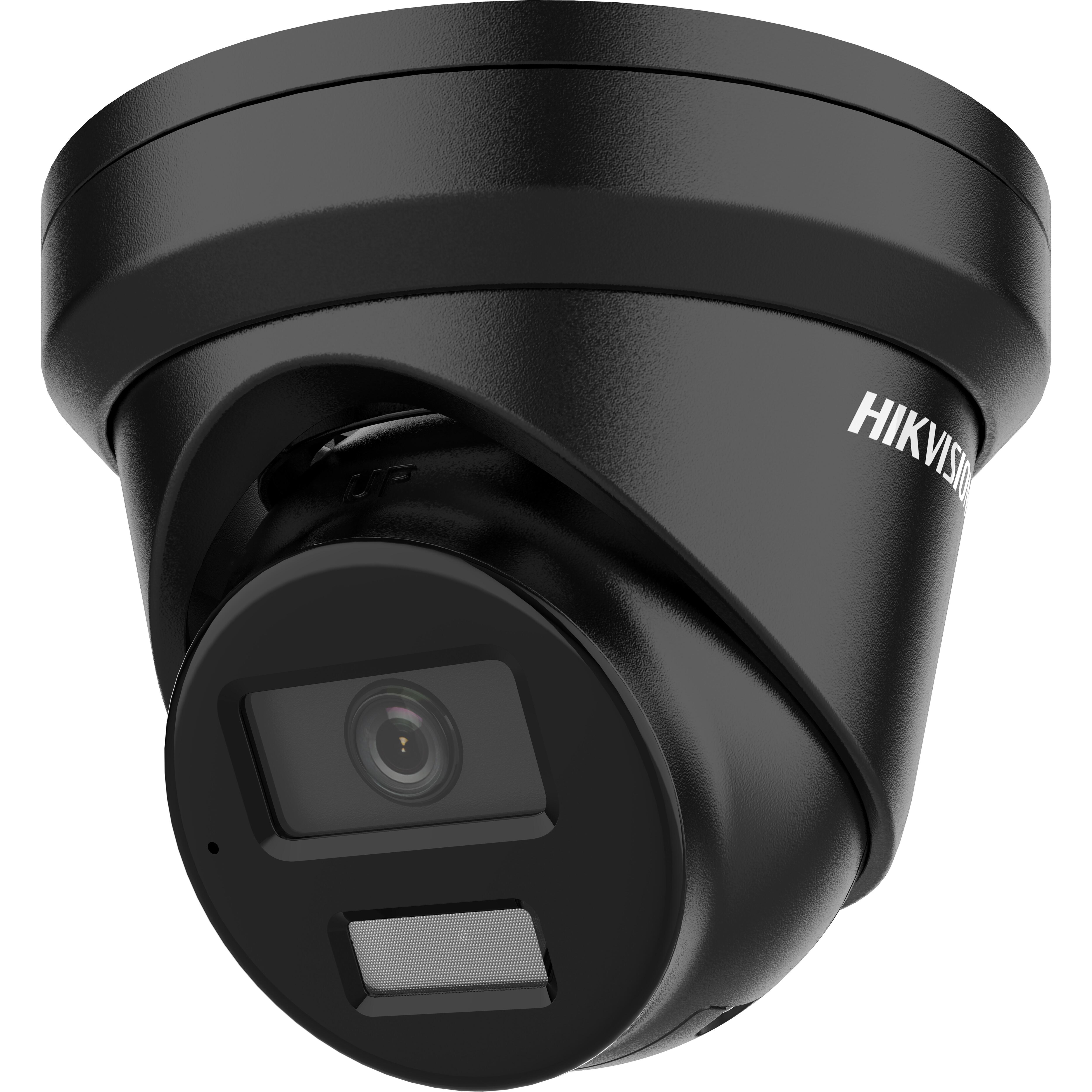 Hikvision DS-2CD2346G2H-IU 4MP AcuSense Turret IP Camera with Audio Black