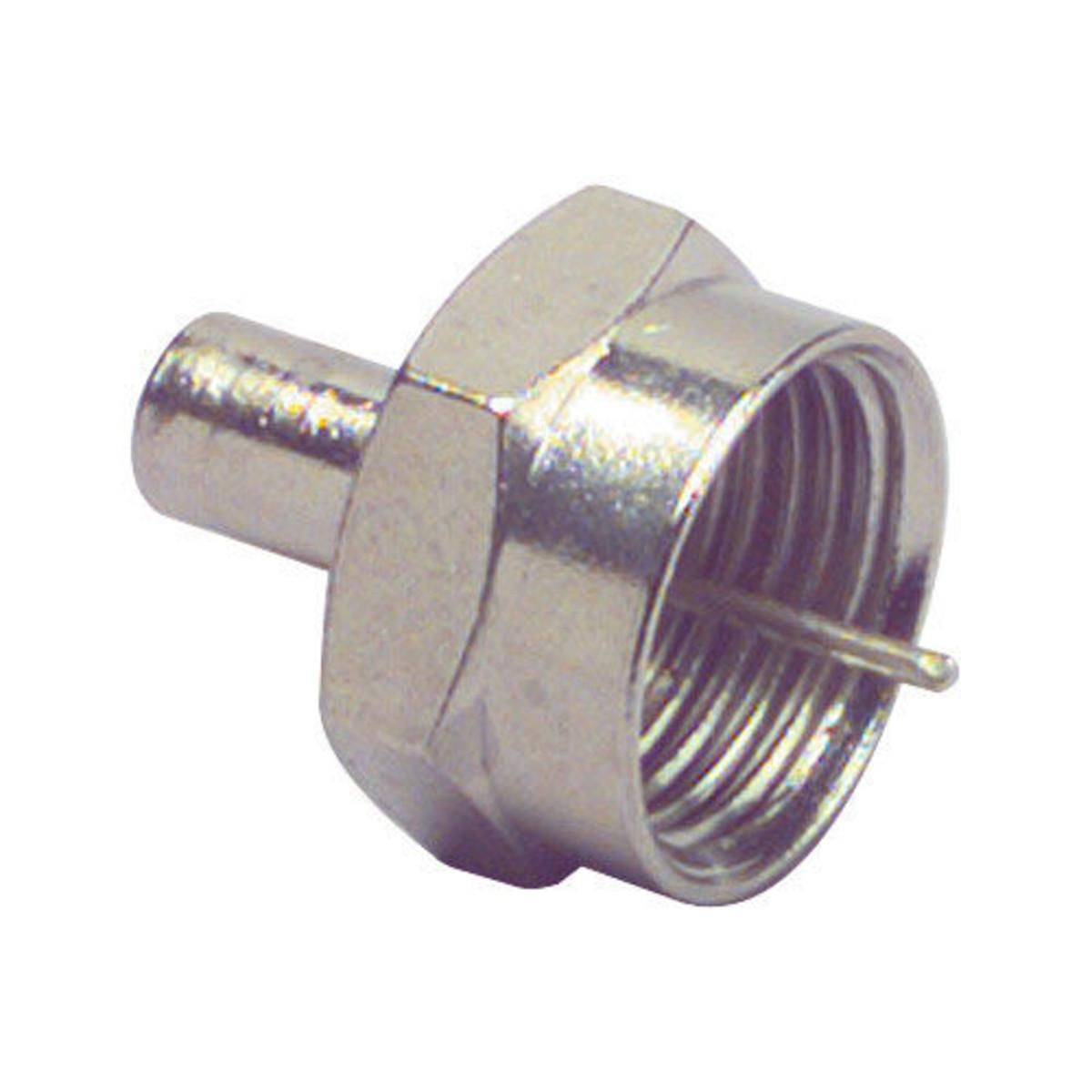 F Type 75 Ohm Terminator is a small device used for coaxial cable connections