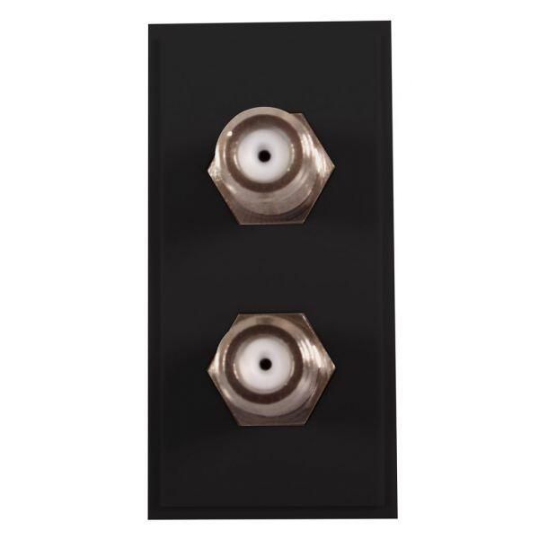Twin F Module black  25x50 Back-Back Barrel