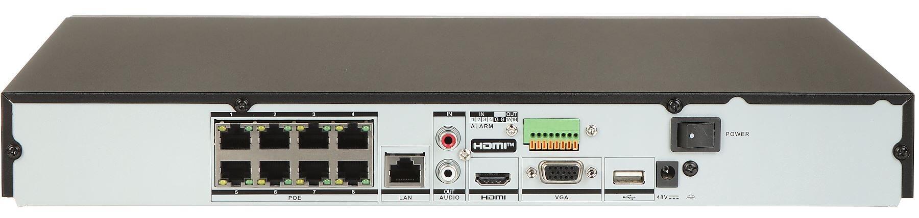 Hikvision 8-ch PoE 1U K Series AcuSense 4K NVR