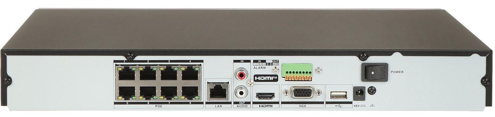Hikvision DS-7608NXI-K2/8P 8-ch PoE 1U K Series AcuSense 4K NVR