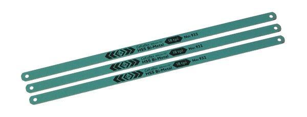 CK Tools Hacksaw Blade 12in x 18TPI 3 Pack