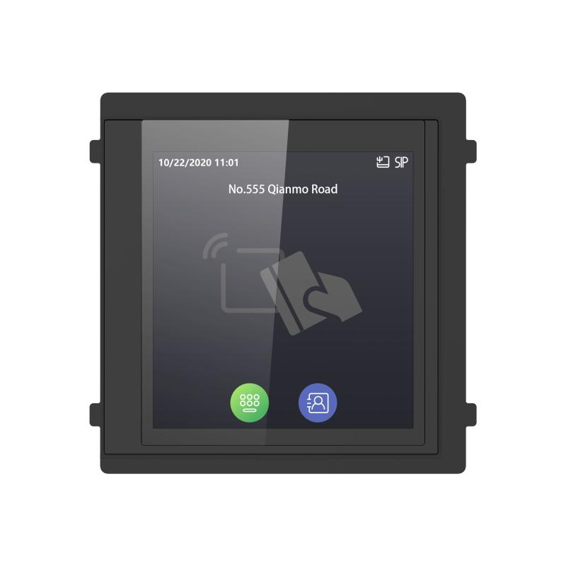 Hikvision DS-KD-TDM Touch Display Module with M1 Card Reader