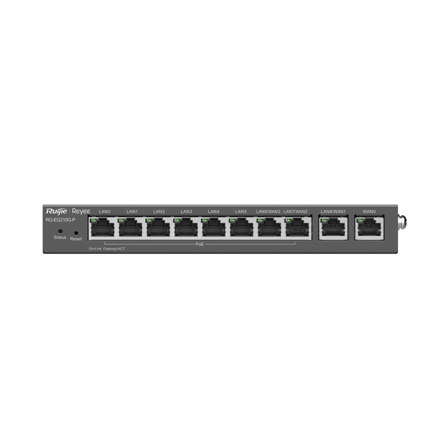 Ruijie Reyee RG-EG210G-P 10-Port Gigabit Cloud Managed PoE Router